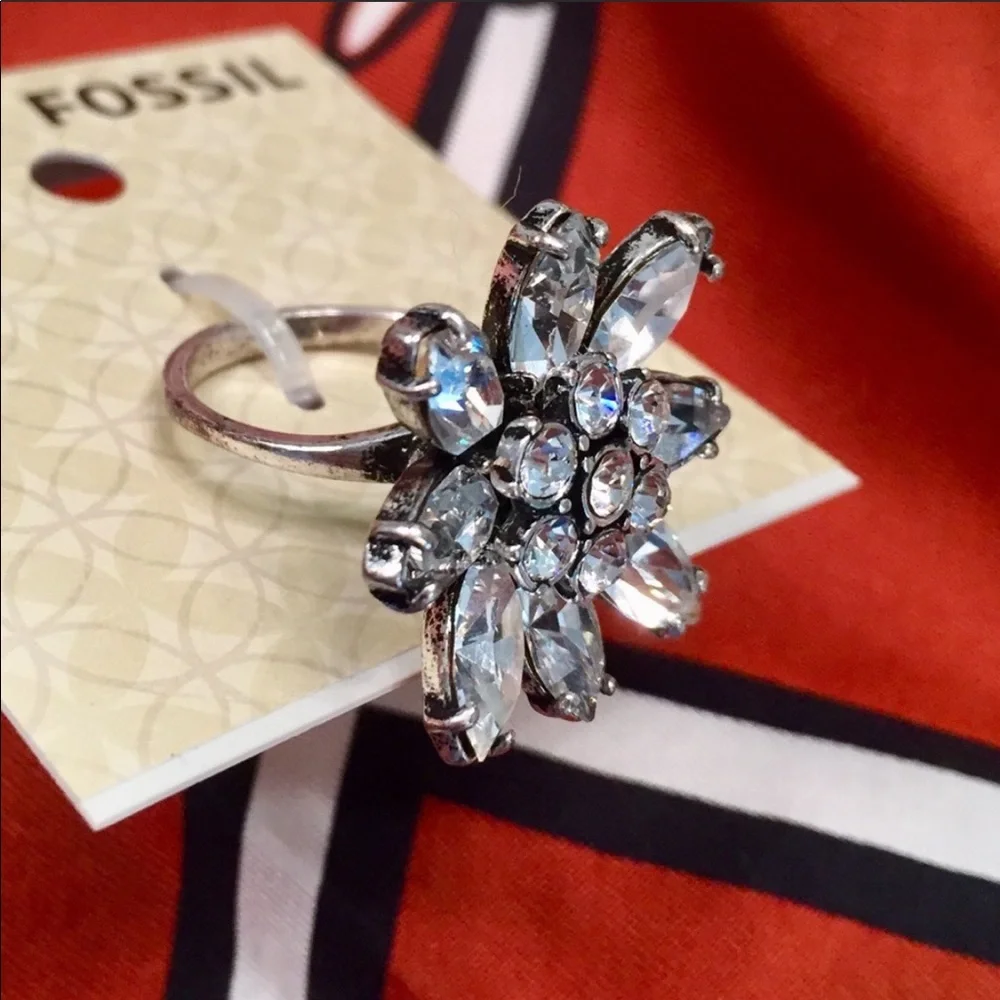 Fossil nwt rhinestone